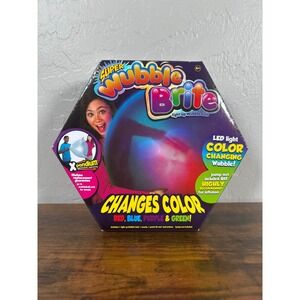 Super Wubble‎ Brute Light Up Color Changing Wubble Ball 81065 New